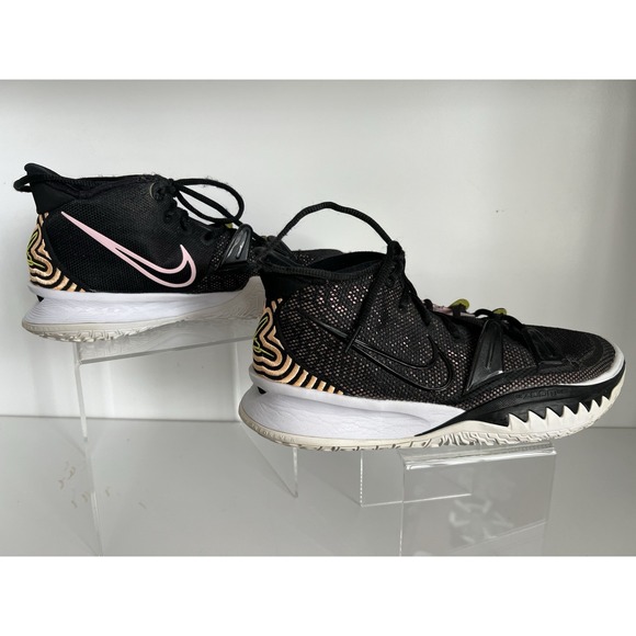 Nike Kyrie Men\'s 7 Ripple Effect Black Arctic Punch‎ Pellow main image 6